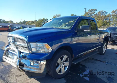 2010 Dodge Ram 1500 Slt/Sport/Trx из США, поврежденный, VIN 1D7RV1GT9AS145340